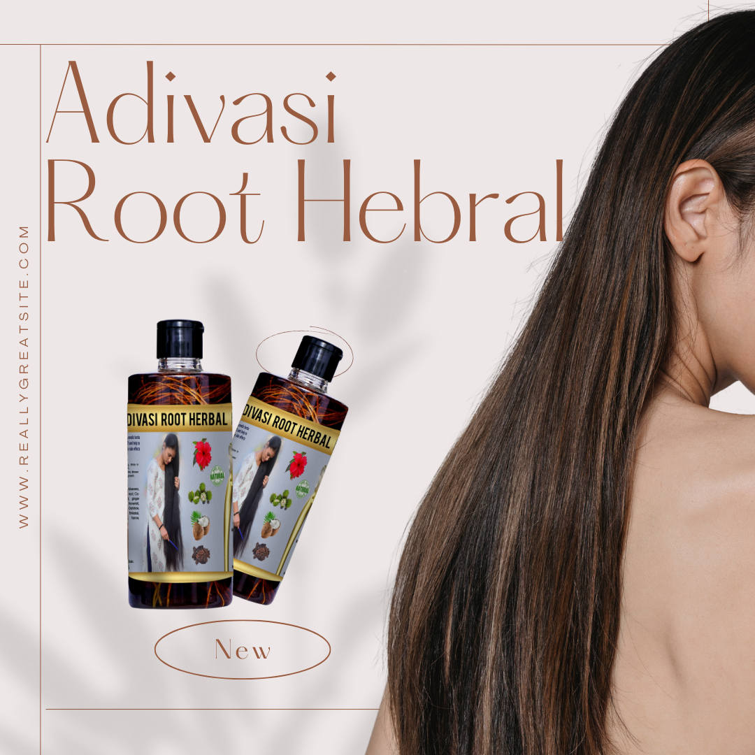Adivasi Root Herbal Hair Oil 🌿